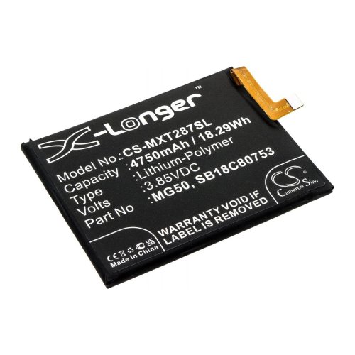 Батарея X-Longer MG50 CS-MXT287SL для Motorola Moto G9 Plus XT2087 4750 mAh