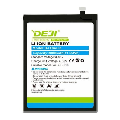 Батарея  DEJI OnePlus BLP613 для 3 3000 mAh