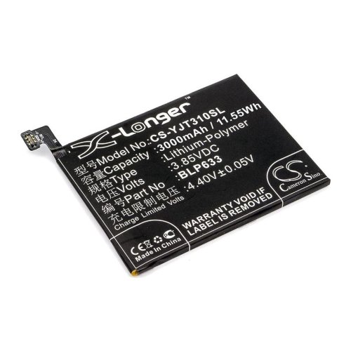 Батарея  X-Longer BLP633 CS-YJT310SL для OnePlus 3T Dual SIM A3010 3000 mAh