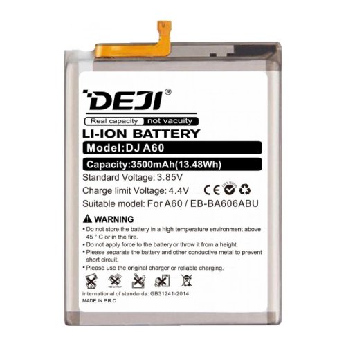 Батарея DEJI Samsung EB-BA606ABU для Galaxy A60 2019 SM-A606 3500 mAh