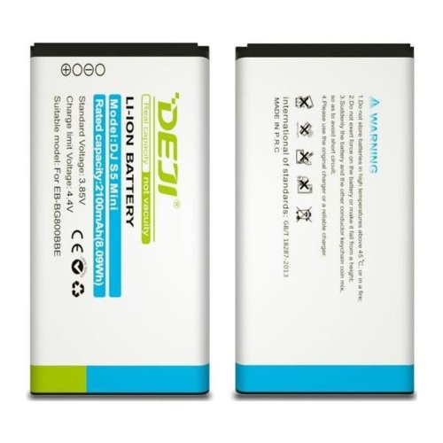 Акумулятор Samsung EB-BG800BBE DEJI для Galaxy S5 mini SM-G800F SM-G800H 2100 mAh