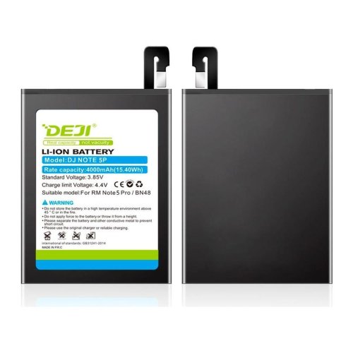 Батарея  DEJI Xiaomi BN48 для Redmi Note 6 Pro 4000 mAh