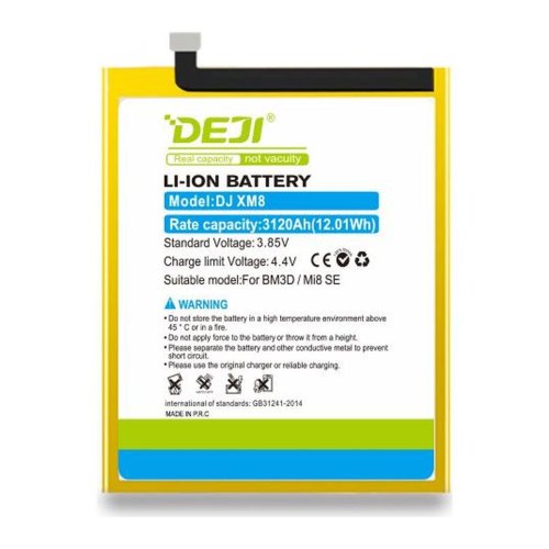 Акумулятор Xiaomi BM3D DEJI для Mi 8 SE 3120 mAh