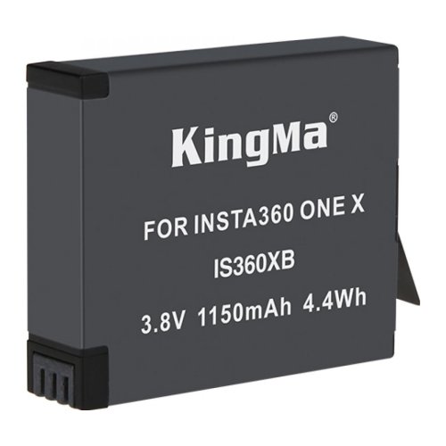 Акумулятор Insta IS360XB (KingMa) для Insta360 ONE X (1150 mAh, 3.8V, 4.37 Wh)