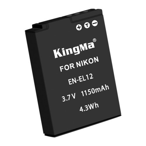 Акумулятор Nikon EN-EL12 (1150 mAh, 3.7V, Li-Ion) для Coolpix AW, P, S серій