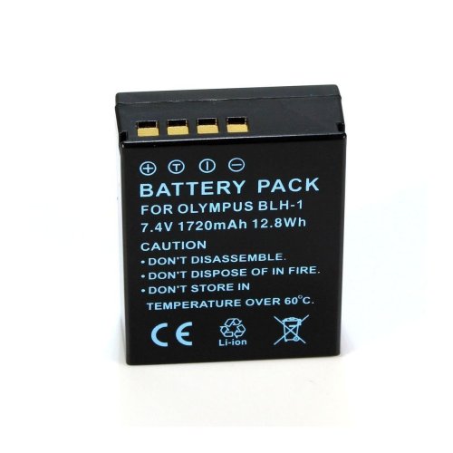 Акумулятор Olympus BLH-1 Chip (1720 mAh, 7.4V, Li-Ion) для OD-M E-M1 Mark II