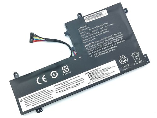 Акумуляторна батарея для Lenovo Legion Y530-15ICH, Y730-15, Y730-15ICH, Y740-15, Y740-15ICH, Y740-15ICHg (моделі L17M3PG2 / L17C3PG1, 11.4V, 4650mAh, 53Wh, подовжений кабель 80 мм)