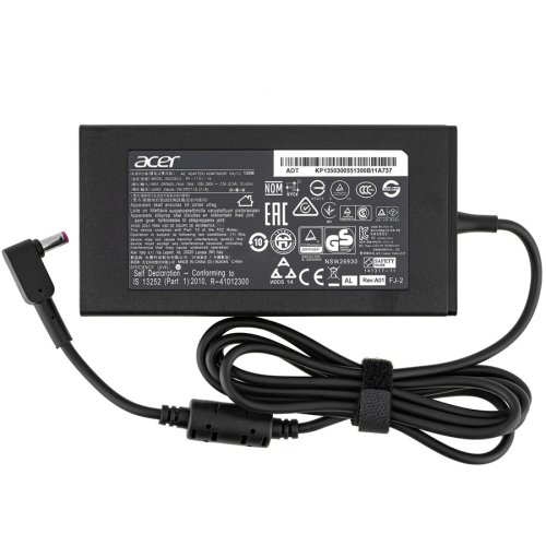 Блок живлення для ноутбука ACER — 19V 7.1A (135W), штекер 5.5×1.7 мм, чорний