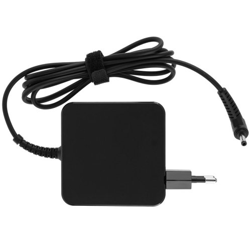 Блок живлення для ноутбука Xiaomi 65W (19V/3.42A), штекер 4.0×1.7 мм L‑подібний (кутовий), квадратний корпус, чорний — без кабелю