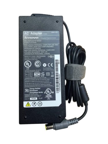Адаптер живлення для ноутбука Lenovo 135 Вт (20 В, 6.75 А), штекер 7.9×5.5 мм, модель 45N0055