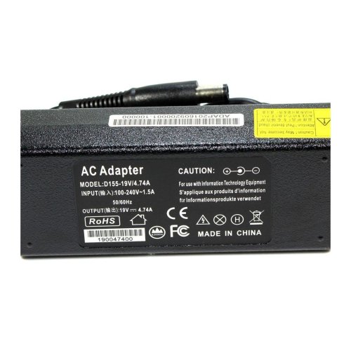 Блок живлення KFD для ноутбуків HP Pavilion / Compaq — 19V, 4.74A, штекер 7.4×5.0 мм