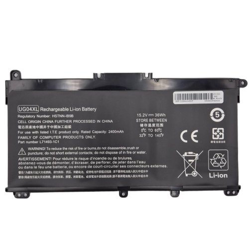 Акумулятор для ноутбука HP UG04XL 240 / 245 G7 G8 15.2V 2400mAh