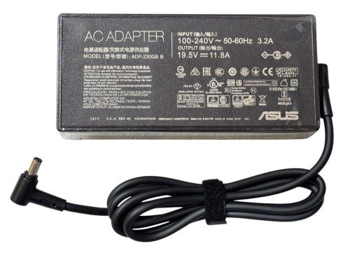 Адаптер живлення для ноутбука ASUS 230W (19.5V, 11.8A) — штекер 6.0×3.7 мм прямокутний, без мережевого кабелю 220V