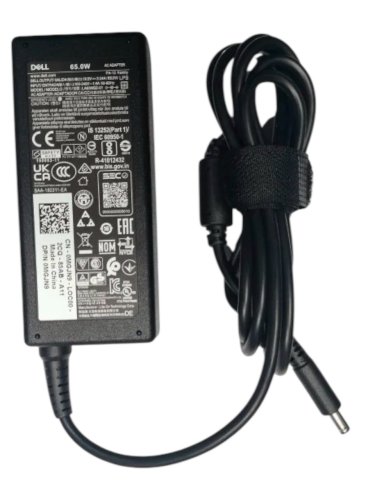 Блок живлення (зарядний адаптер) для ноутбука Dell — 19.5V 3.34A 65W, штекер 4.5×3.0 мм (прямокутний)
