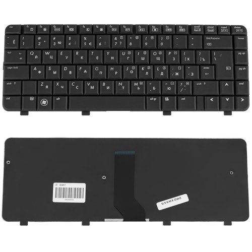 Клавіатура для ноутбука HP Pavilion dv4 / dv4-1000 / dv4-2000, RU-розкладка, чорна