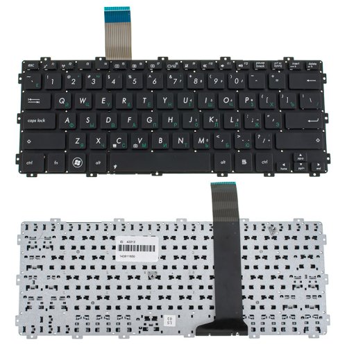 Клавіатура для ноутбука ASUS F301 / X301 / R300 series, розкладка RU, чорна, без рамки