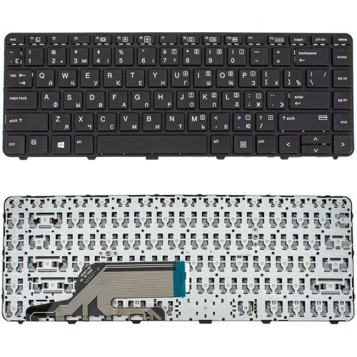 Клавіатура для ноутбука HP ProBook 430 G3 / 440 G3 — RU-розкладка, чорна