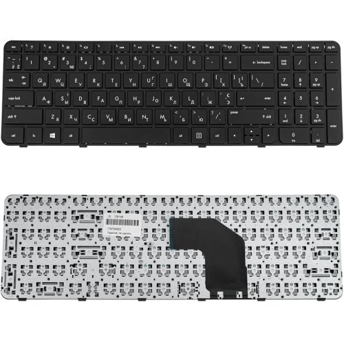 Клавіатура для ноутбука HP G6-2000 series, українська розкладка, чорна