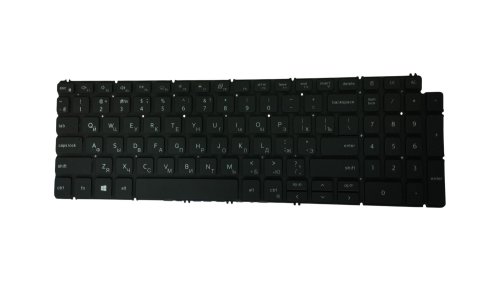 Клавіатура для ноутбука Dell Inspiron 5584 — чорна, без рамки (No Frame), RU-розкладка