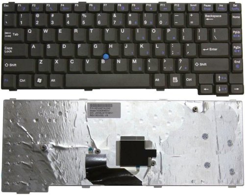 Клавіатура для ноутбука Gateway NX570 / MX6930 / MX6931 / MX6951 / MX6919 / MX6920 / MX6920H / CX2700 — чорна, RU (розкладка)
