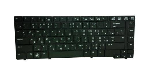 Клавіатура для ноутбука HP EliteBook 8440P / 8440W — чорна, розкладка RU