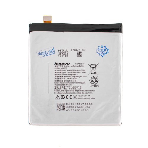 Акумулятор Lenovo BL230 для смартфонів Vibe Z2, Z2W, Z2T — 3.8V, 3000mAh (11.4Wh)