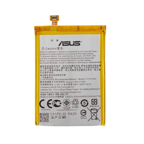 Акумулятор ASUS C11P1325 2900 mAh для смартфонів ASUS A600CG та A601CGL Original