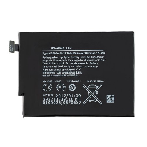 Акумулятор BV-4BWA для смартфона Nokia Lumia 1320 RM-994 — 3500 mAh (батарея)