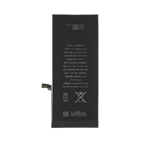 Акумулятор для Apple iPhone 6 Plus — 3.82V, 2915mAh (11.1Wh), партномер 616-0765, виробництво China, Original