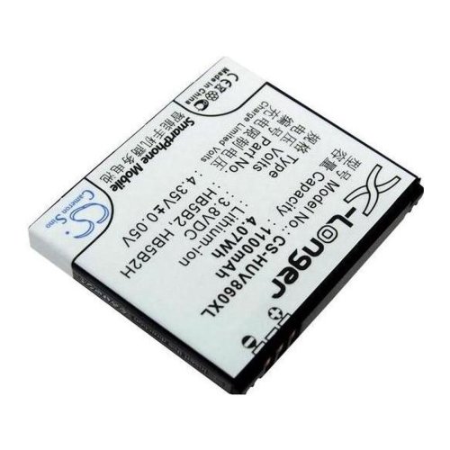 Акумуляторна батарея Huawei HB5B2H 1100 mAh підвищеної ємності (X-Longer CS-HUV860XL) для C7600 U8300 V860