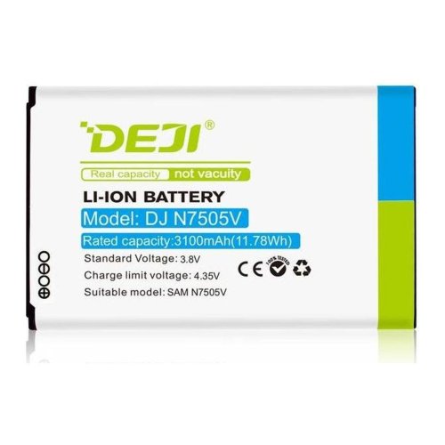 Акумулятор DEJI Samsung EB-BN750BBC для Galaxy Note 3 Neo SM-N750 / SM-N7502, 3100 mAh