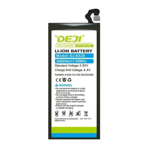 Акумулятор DEJI Samsung EB-BA520ABE для Samsung Galaxy A5 (2017) SM-A520 — 3000 mAh