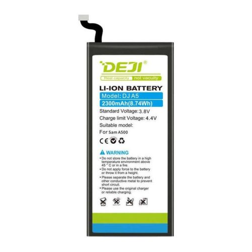 Акумулятор DEJI Samsung EB-BA500ABE для Galaxy A5 (2015) SM-A500 SM-A5000 — 2300 mAh