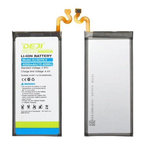 Акумулятор DEJI Samsung EB-BN965ABU 4000 mAh для Galaxy Note 9 SM-N960 SM-N960F SM-N9600