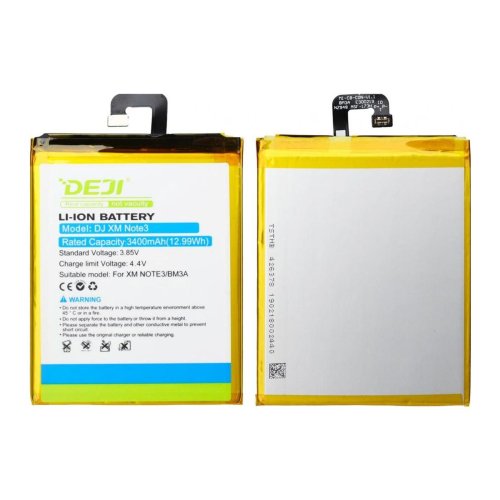 Акумулятор DEJI BM3A для Xiaomi Mi Note 3 — 3500 mAh