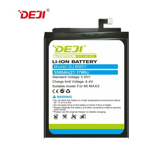 Акумулятор DEJI BM51 для Xiaomi Mi Max 3 — батарея 5500 mAh