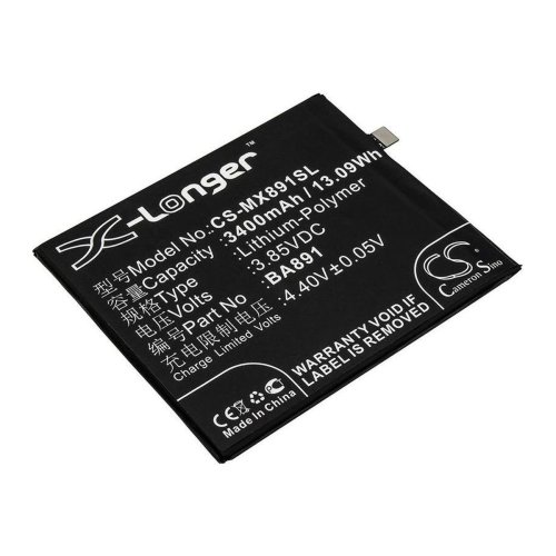 Акумуляторна батарея Meizu BA891 3400 mAh для Meizu 15 Plus M891Q (X-Longer CS-MX891SL)