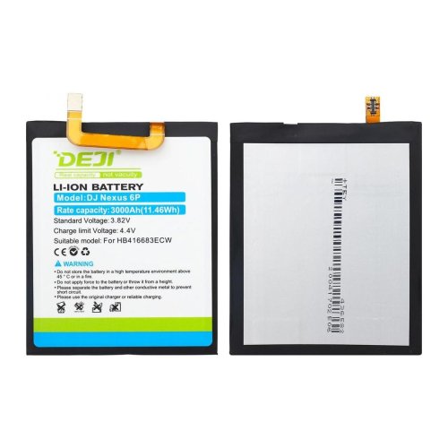 Акумулятор DEJI Huawei HB416683ECW для Nexus 6P — 3000 mAh