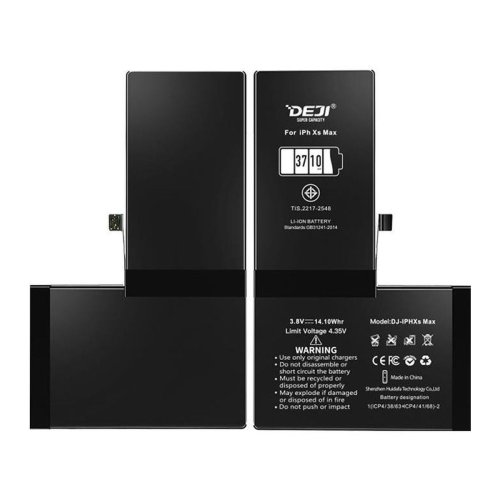 Посилена батарея DEJI для Apple iPhone Xs Max — 3710 mAh