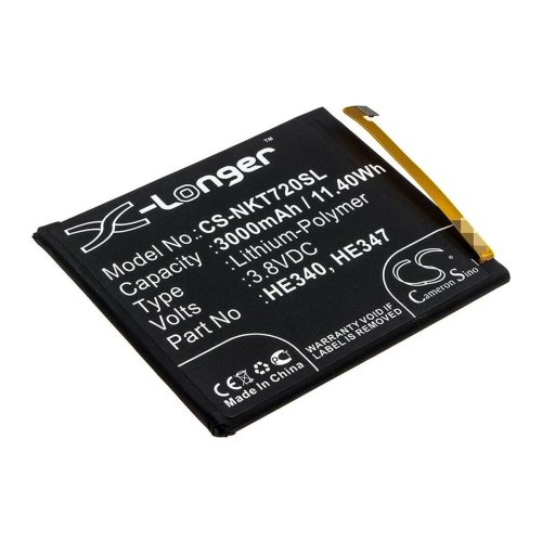 Акумулятор X-Longer HE340 (CS-NKT720SL) для Nokia 7.1 — 3000 mAh