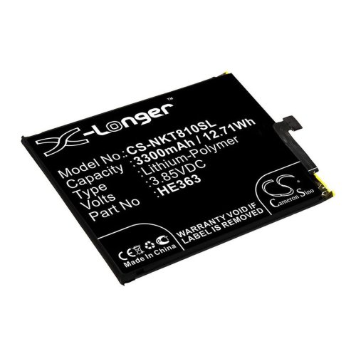 Акумуляторна батарея X-Longer HE363 (CS-NKT810SL) 3300 mAh для Nokia 8.1 (Nokia)
