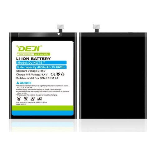 Акумулятор DEJI BN49 для Xiaomi Redmi 7A — батарея 4000 mAh