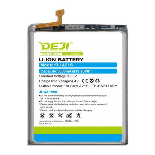 Акумуляторна батарея DEJI EB-BA217ABY для Samsung Galaxy A21S (2020) SM-A217F — 5000 mAh