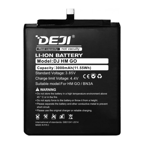 Акумуляторна батарея DEJI BN3A для Xiaomi Redmi GO — 3000 mAh