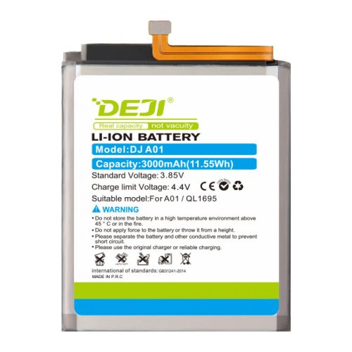 Акумуляторна батарея DEJI QL1695 3000 mAh для Samsung Galaxy A01 (2019) SM-A013 (Battery)