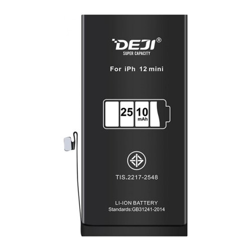 Посилена акумуляторна батарея DEJI 2510 mAh для Apple iPhone 12 mini A2399 A2176