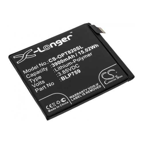 Акумулятор X-Longer BLP759 (CS-OPT820SL) для OnePlus 8 Pro (5G), 3900 mAh