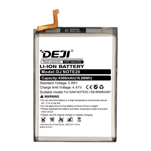 Акумулятор DEJI EB-BN980ABY 4300 mAh для Samsung Galaxy Note 20 SM-N981 (Original)