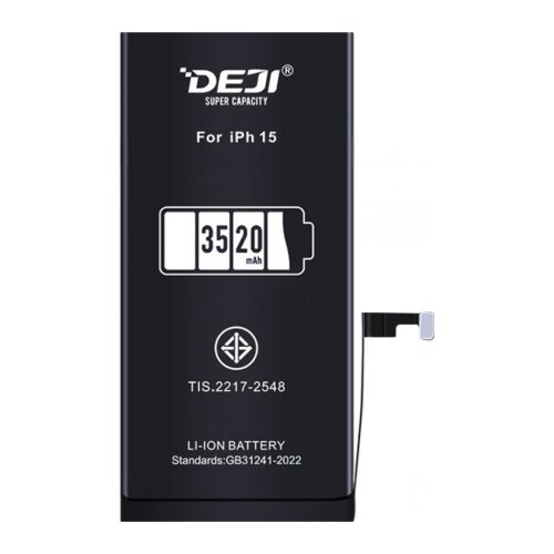Посилена батарея DEJI 3520 mAh для Apple iPhone 15 A3089 (підвищена ємність)