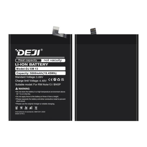 Акумуляторна батарея DEJI BN5P для Xiaomi Redmi Note 13 — 5000 mAh